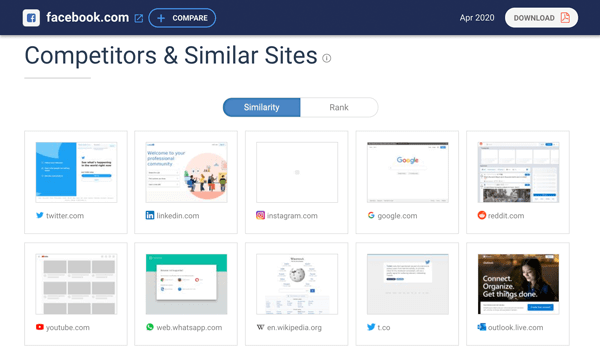 similar web