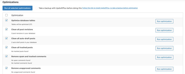 wp optimize wordpress seo plugin