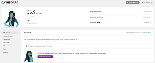 wp smush wordpress seo plugin
