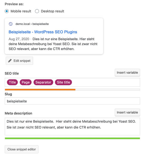 yoast seo wordpress seo plugin
