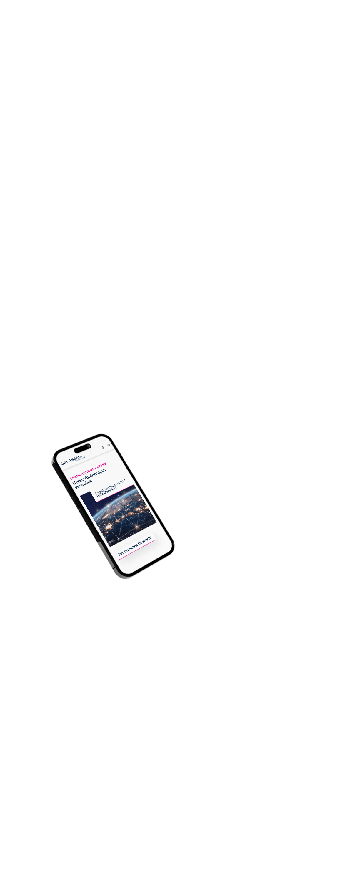 webdesign wordpress referenz get ahead phone xperients
