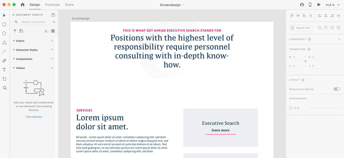 get ahead reference approach customized design xperients