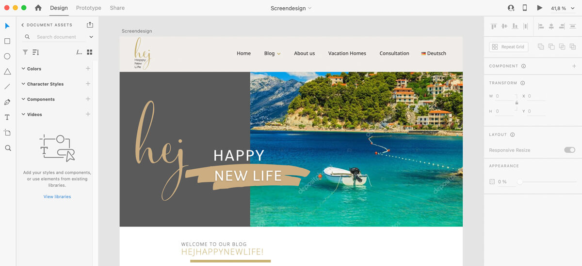 hej happy new life reference approach customized design xperients