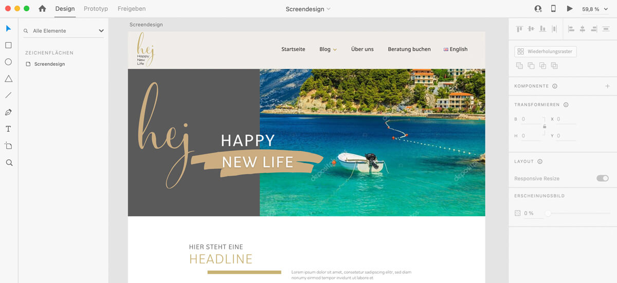 hej happy new life referenz ansatz individuelles design xperients