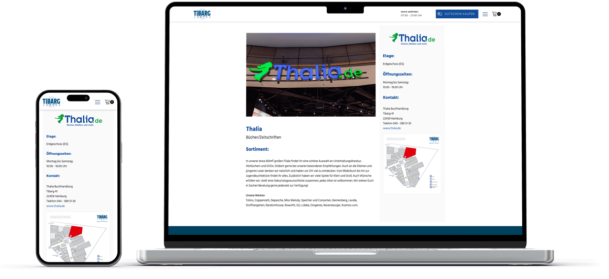 tibarg center referenz ansatz shop profil xperients
