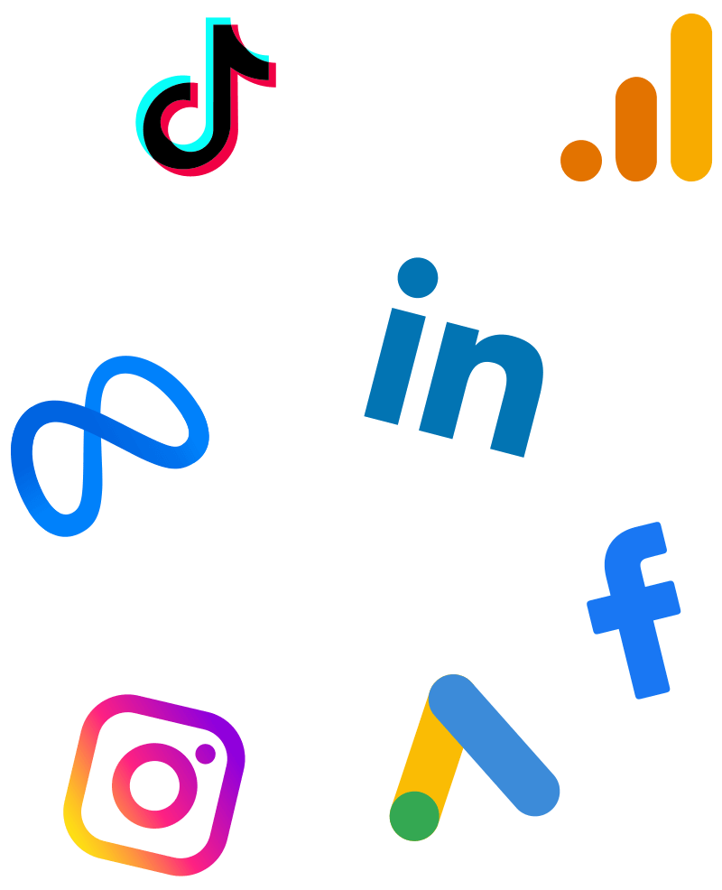 online marketing plattformen logos xperients