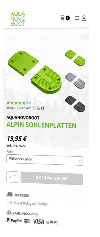 aquanovoboot referenz ergebnis 1