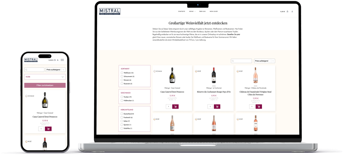 mistral weinhandel referenz ansatz weinuebersicht