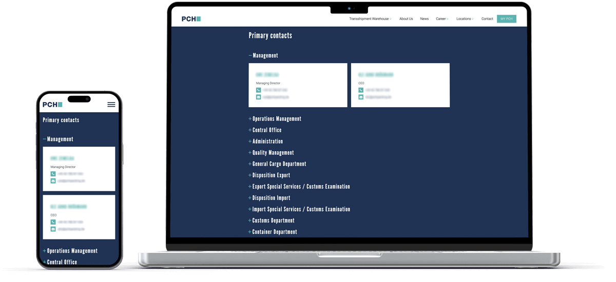 pch reference approach contact persons