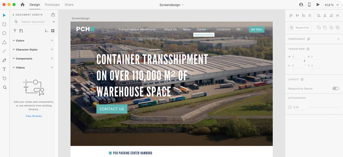 pch reference approach customized design