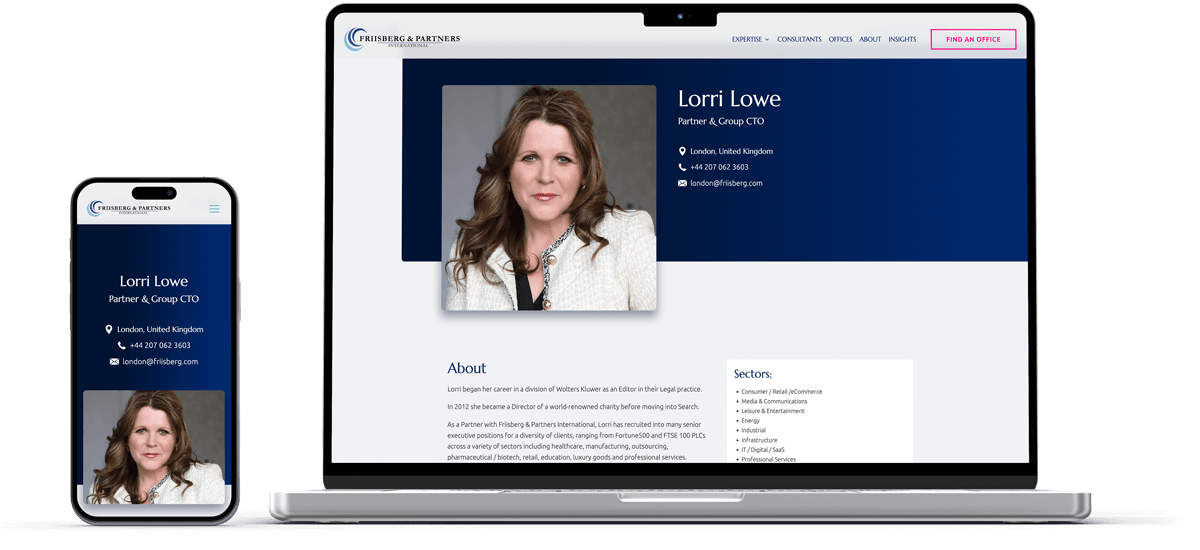 friisberg reference approach consultant profiles