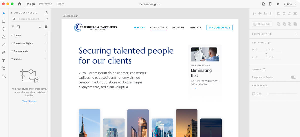 friisberg reference approach customized design