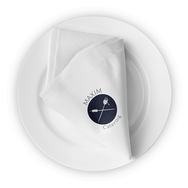 maxim catering referenz serviette