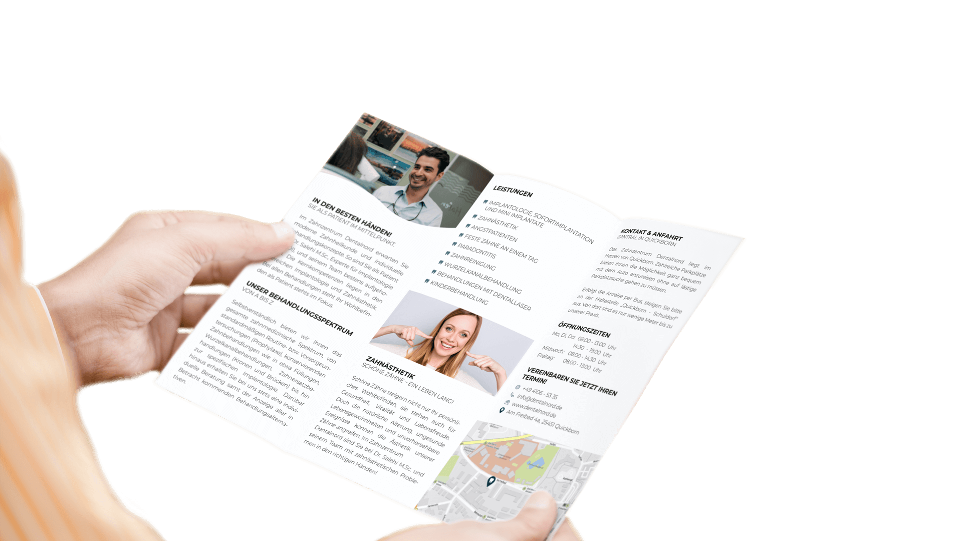 dentalnord referenz flyer