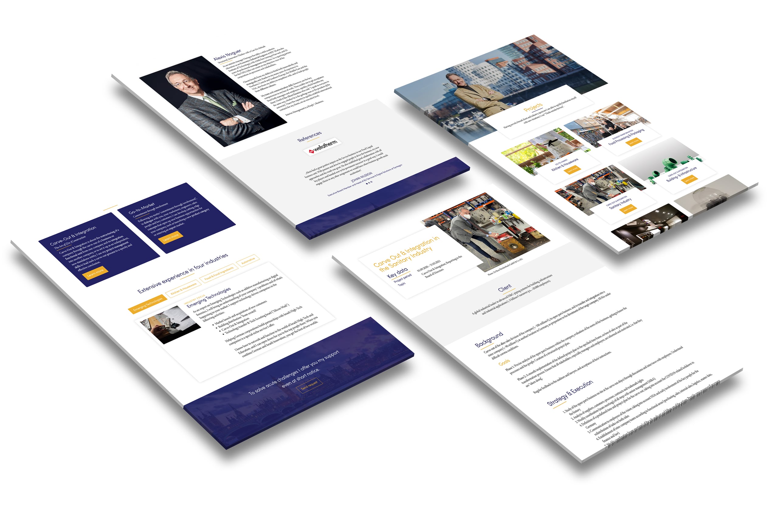various areas website noguer interim